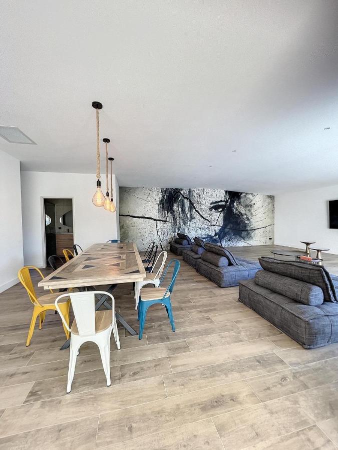 Villa 400m2 piscine intérieure chauffée Agde Extérieur photo